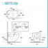 Sanitari filomuro rimless Rak Illusion con copriwater soft close