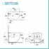 Sanitari filomuro rimless Rak Illusion con copriwater soft close