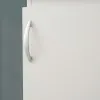 Mobile lavatoio 45x50 in ceramica bianco opaco completo di scarico