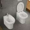 Sedile copri wc Neo Iceberg Bellezza con chiusura rallentata e sgancio rapido