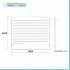 Asse lavapanni 36,6x40,8 cm in PVC per lavatoio in resina 45x60 cm