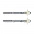 Kit fissaggio lavabo sospeso  M10x120 mm in acciaio con dado
