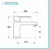 Set miscelatori lavabo bidet e vasca cromati serie Dalila piletta inclusa