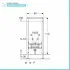 Geberit Duofix modulo per bidet sospeso su cartongesso H 112 cm