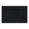 Geberit placca di comando Sigma 30 doppio tasto nero/nero opaco