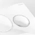 Geberit placca di comando Sigma 20 doppio tasto bianco/cromo