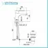 Rubinetto lavabo Paffoni Blu in ottone cromo scarico incluso