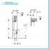Geberit Combifix Omega modulo con cassetta di scarico per installazione WC sospesi 
