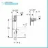Geberit Combifix Omega modulo con cassetta di scarico per installazione WC sospesi 
