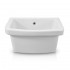 Pilozzo lavanderia sospeso 48x44 cm in ceramica bianco per interno ed esterno
