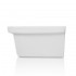 Pilozzo lavanderia sospeso 48x44 cm in ceramica bianco per interno ed esterno