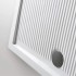 Piatto doccia 70x100 H 6.5 rettangolare in ceramica bianca con antiscivolo Ferdy