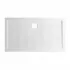 Piatto doccia 80x100 H 6.5 rettangolare in ceramica bianca con antiscivolo Ferdy