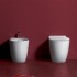 Copriwater originale serie Vignoni Simas bianco con chiusura soft-close