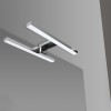 Specchio bagno 70x105 cm reversibile con luce LED naturale 