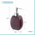 Dispenser Sapone liquido da appoggio ceramica viola