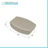 Portasapone bagno tortora dappoggio in ceramica
