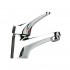 Set miscelatori lavabo e bidet cromati Piralla Ariel scarico incluso