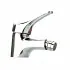 Set miscelatori lavabo bidet e vasca con kit doccia cromati Piralla Ariel scarico incluso
