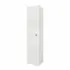 Colonna bagno sospesa 136h cm rovere bianco anta reversibile