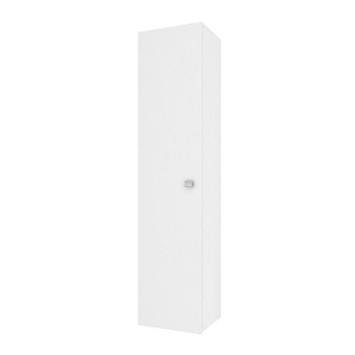 Colonna bagno sospesa 136h cm bianco lucido anta reversibile
