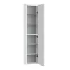 Colonna bagno sospesa 136h cm bianco lucido anta reversibile