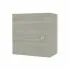 Pensile bagno 45 cm rovere grigio anta reversibile