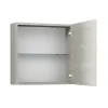 Pensile bagno 45 cm rovere grigio anta reversibile