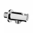 Set doccia tondo ottone completo di soffione acciaio inox 20 cm e set doccetta