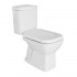 Wc tradizionale monoblocco scarico a terra completo di sedile serie Ginevra