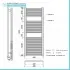 Termoarredo elettrico bianco 700w H150 x 50 interasse 45 cm