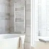 Termoarredo elettrico bianco 700w H120 x 50 interasse 45 cm