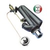 Batteria scarico wc tipo Catis per cassetta esterna completa di pulsante Batteria scarico wc tipo Catis per cassetta esterna completa di pulsante