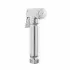 Doccetta idroscopino per wc cromata in ottone con pulsante on/off