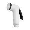 Doccetta igienica bianca con pulsante shut-off