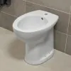 Bidet per anziani e disabili con altezza 49 cm e foro per rubinetto 