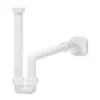 Sifone lavabo bidet salvaspazio eccentrico 1 - 1 1/4
