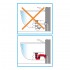 Sifone lavabo bidet salvaspazio eccentrico 1 - 1 1/4