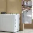 Vasca da bagno per disabili 101x72x100 porta con apertura a destra
