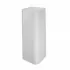 Lavabo freestanding squadrato Petit bianco in ceramica