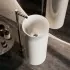 Lavabo freestanding da terra tondo Petit bianco in ceramica