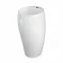 Lavabo da terra freestanding Cloud bianco alpino in ceramica 