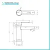 Set miscelatori lavabo bidet e doccia incasso Iole cromati scarico incluso