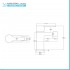 Set miscelatori lavabo bidet e doccia incasso Iole cromati scarico incluso