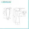 Set miscelatori lavabo bidet incasso doccia con deviatore nichel nero satinato Lizzy