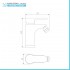 Set rubinetti lavabo alto e bidet cromati Paco piletta inclusa