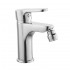 Set rubinetti lavabo alto e bidet cromati Paco piletta inclusa
