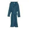 Accappatoio turchese 100% cotone taglia XL con tasche cappuccio e cintura