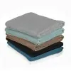 Telo bagno per doccia 90x140 cm turchese cobalto in cotone 100% 