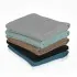 Telo bagno per doccia 90x140 cm turchese cobalto in cotone 100% 